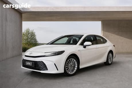 White 2024 Toyota Camry Sedan Ascent Hybrid