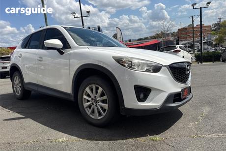 White 2014 Mazda CX-5 Wagon Maxx Sport (4X4)