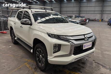 White 2021 Mitsubishi Triton Ute Tray