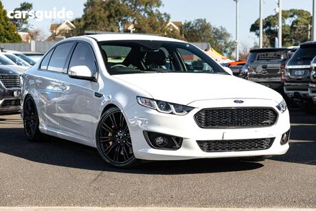 White 2016 Ford Falcon Sedan G6E Turbo