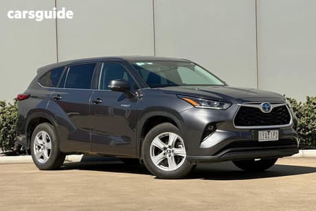 Grey 2023 Toyota Kluger Wagon Gx Hybrid Awd