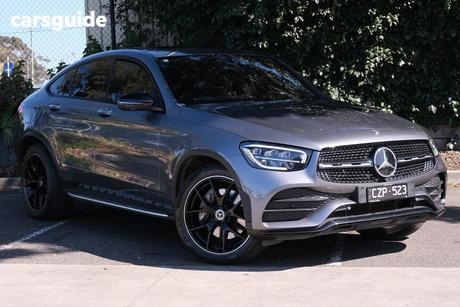 Grey 2023 Mercedes-Benz GLC300 Coupe 4Matic