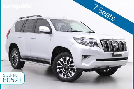 Silver 2021 Toyota Landcruiser Prado Wagon Vx