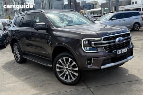 Silver 2022 Ford Everest Wagon Platinum (4X4)