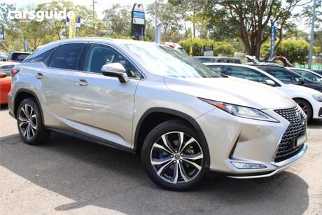 Silver 2020 Lexus RX350 Wagon Luxury