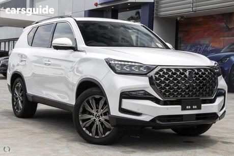 White 2026 KGM Rexton Wagon Ultimate Sport Pack (4Wd)