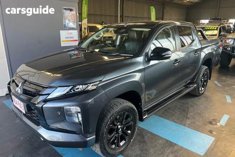 Grey 2023 Mitsubishi Triton Double Cab Pick Up Gsr (4X4)