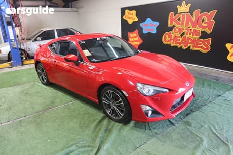Red 2015 Toyota 86 Coupe Gts
