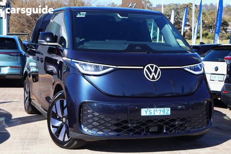Blue 2025 Volkswagen ID. Buzz Van Cargo Swb
