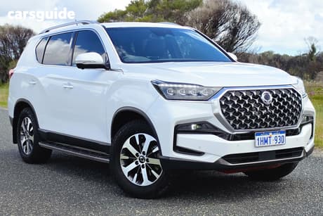 White 2021 Ssangyong Rexton Wagon Ultimate (Awd)