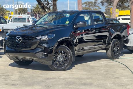 Black 2026 Mazda BT-50 Dual Cab Pick-up Xt (4X4)