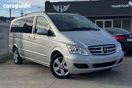 Silver 2012 Mercedes-Benz Viano Wagon 3.0 Cdi Be