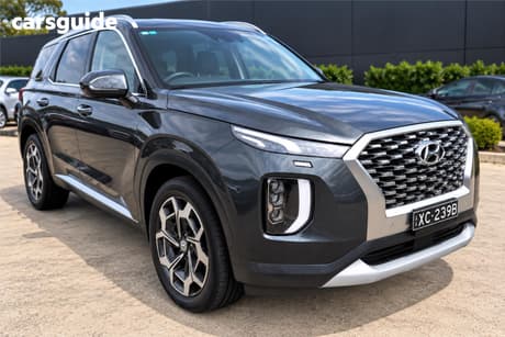 Green 2021 Hyundai Palisade Wagon Highlander (7 Seat)