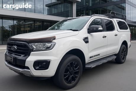 White 2019 Ford Ranger Double Cab Pick Up Wildtrak 3.2 (4X4)