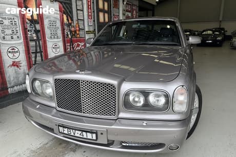 Grey 2003 Bentley Arnage Sedan T