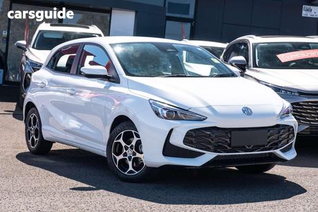 White 2026 MG MG3 Hatchback Excite