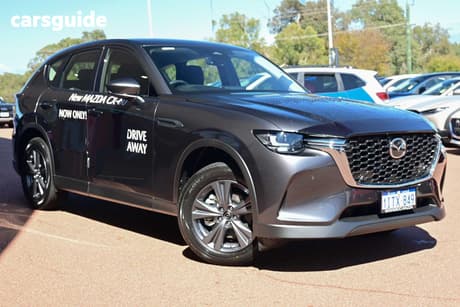Grey 2025 Mazda CX-60 Wagon G25 Pure