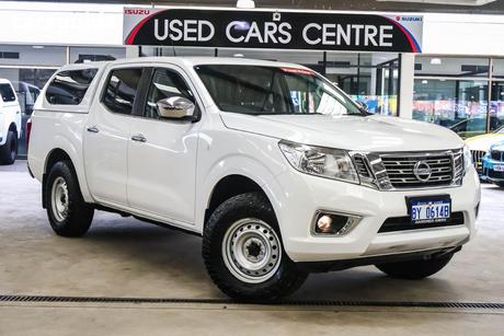 White 2020 Nissan Navara Dual Cab Pick-up Rx (4X2)