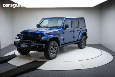 Blue 2020 Jeep Wrangler Softtop Rubicon (4X4) Recon Special Ed