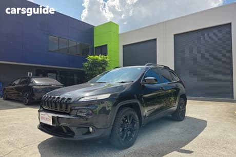Black 2014 Jeep Cherokee Wagon Limited (4X4)