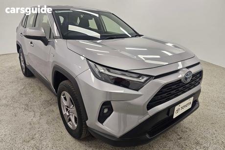 Silver 2024 Toyota RAV4 Wagon Gx (2Wd) Hybrid
