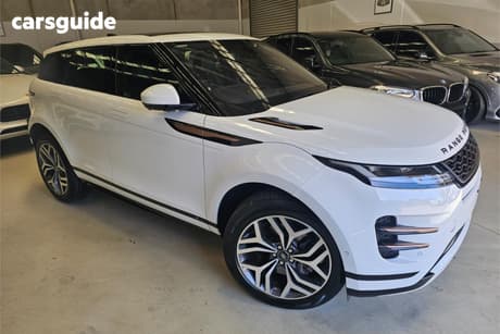 Black 2020 Land Rover Range Rover Evoque Wagon P250 R-Dynamic Se (184Kw)
