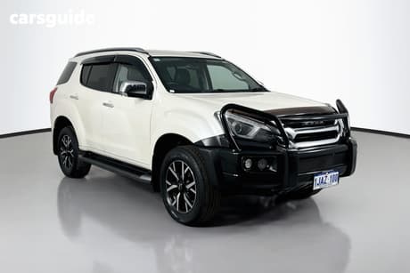 White 2019 Isuzu MU-X Wagon Ls-T (4X4)