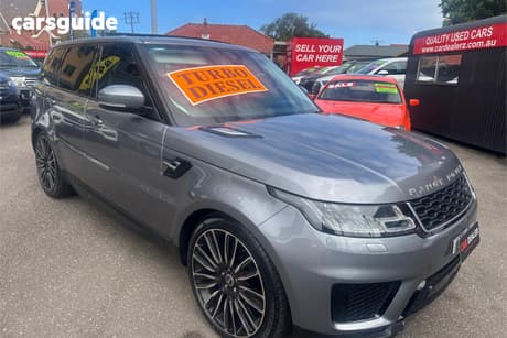 Grey 2019 Land Rover Range Rover Sport Wagon Sdv6 Se (183Kw)