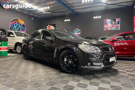 Black 2015 Holden Commodore Sedan Ss-V Redline