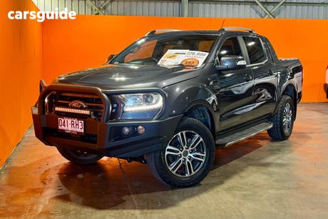 Grey 2020 Ford Ranger Double Cab Pick Up Wildtrak 2.0 (4X4)
