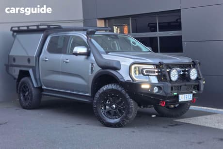 Silver 2023 Ford Ranger Double Cab Pick Up Xlt 3.0 (4X4)