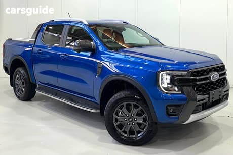 Blue 2025 Ford Ranger Double Cab Pick Up Wildtrak 3.0 (4X4)