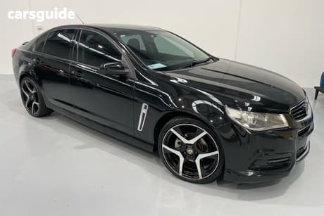 Black 2013 Holden Commodore Sedan Sv6