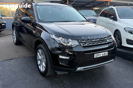 Black 2017 Land Rover Discovery Sport Wagon Sd4 (177Kw) Hse 5 Seat