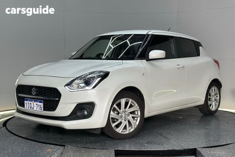White 2023 Suzuki Swift Hatchback Sport Turbo (Qld)