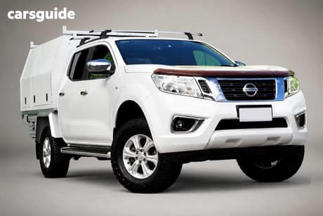 White 2017 Nissan Navara Dual Cab Utility St (4X4)