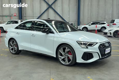 White 2022 Audi S3 Sedan 2.0 Tfsi Quattro