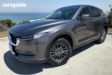 Grey 2021 Mazda CX-5 Wagon Touring (Awd)
