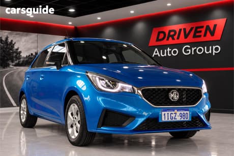 Blue 2024 MG MG3 Hatchback Core