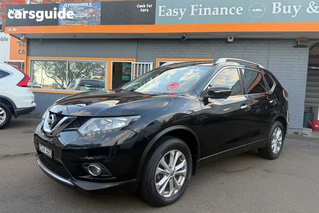 Black 2016 Nissan X-Trail Wagon St-L (Fwd)
