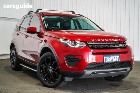 Red 2018 Land Rover Discovery Sport Wagon Td4 (110Kw) Se 5 Seat