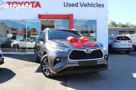 Grey 2021 Toyota Kluger SUV