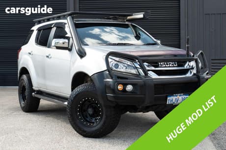 Silver 2015 Isuzu MU-X Wagon Ls-T (4X4)