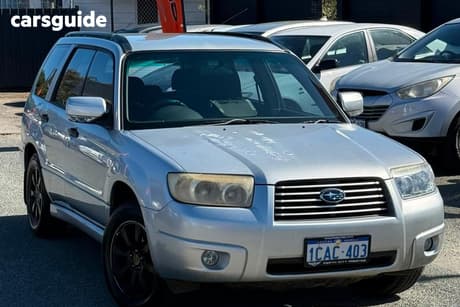 Silver 2005 Subaru Forester SUV XS MY06
