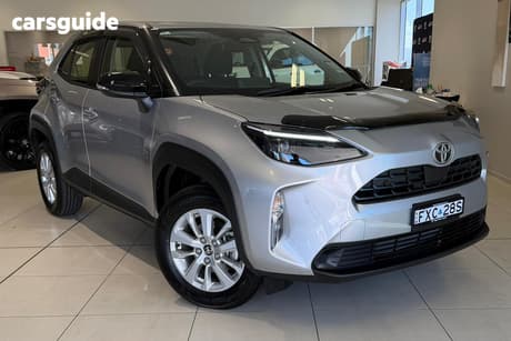 Silver 2026 Toyota Yaris Cross SUV GX F