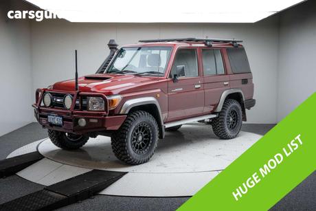 Red 2020 Toyota Landcruiser Wagon Gxl