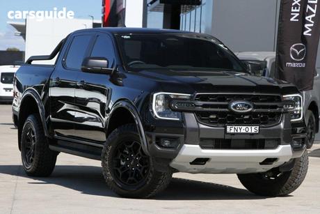 Black 2024 Ford Ranger Double Cab Pick Up Tremor