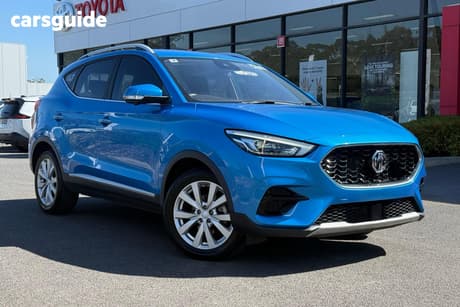 Blue 2021 MG ZST Wagon Core