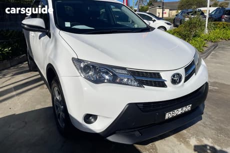 White 2014 Toyota RAV4 Wagon Gx (4X4)