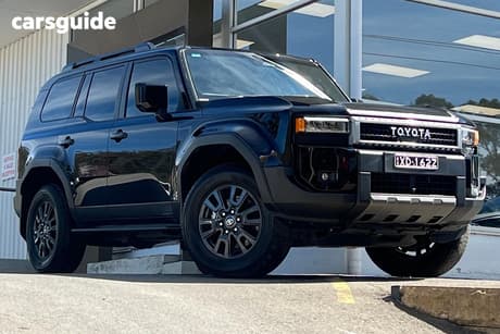 Black 2024 Toyota Landcruiser Prado Wagon Gxl